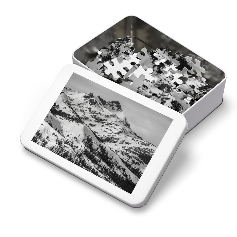 Round Top Jigsaw Puzzle with Tin