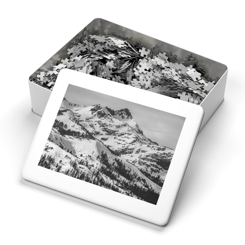 Round Top Jigsaw Puzzle with Tin