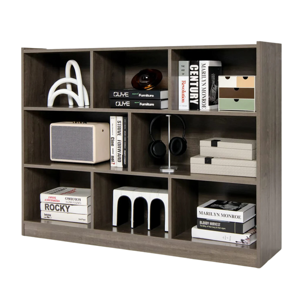 Grey Cube Bookcase
