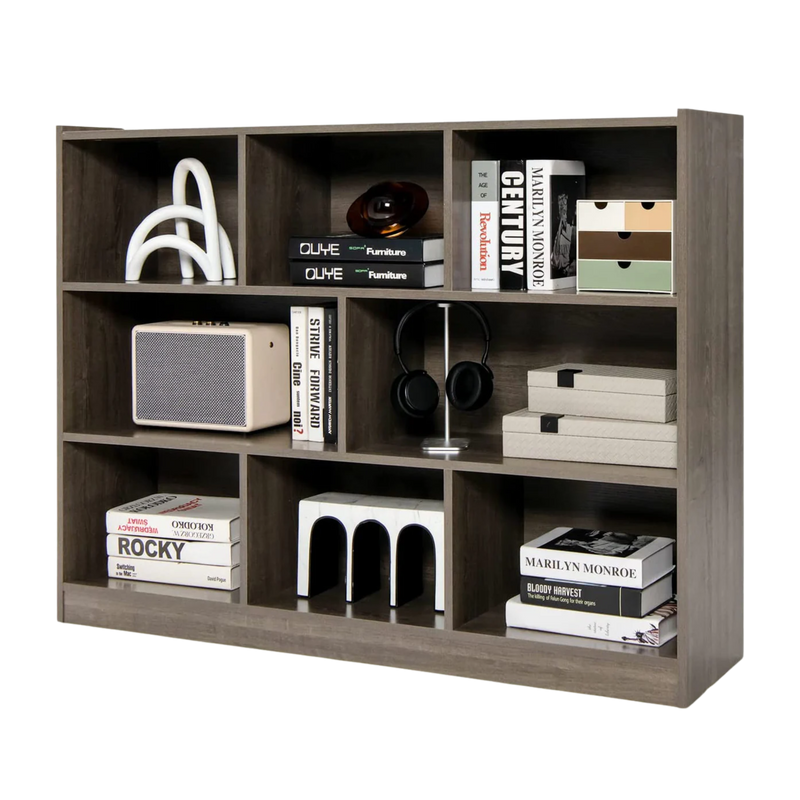 Grey Cube Bookcase